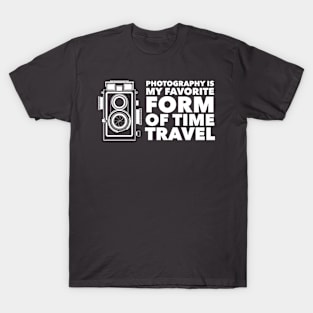 Photography is Time Travel 2.0 T-Shirt